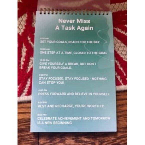 New To Do List Notebook for Work with 52 Sheets, Undated Daily Planner - Picture 2 of 2